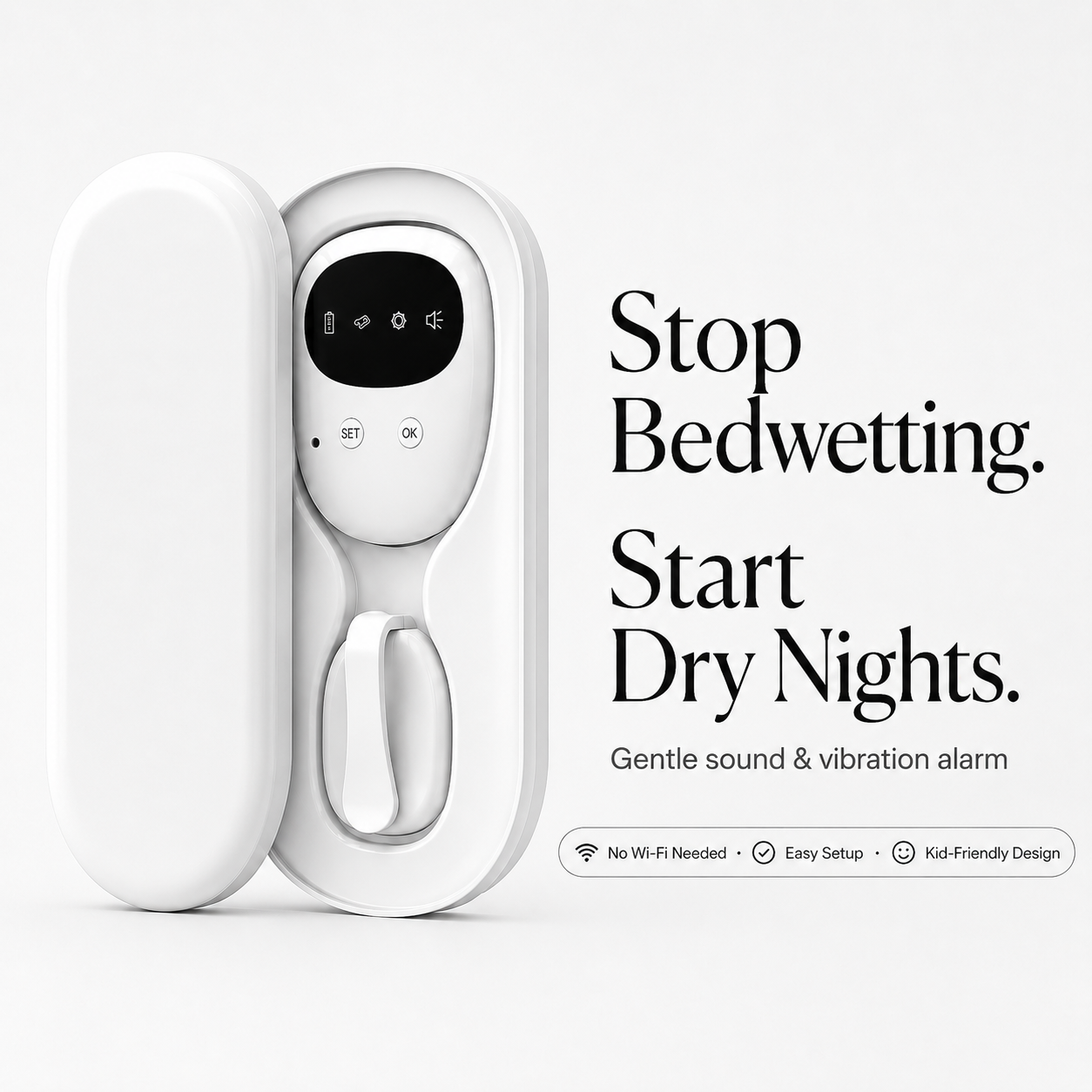 SleepGuard™ Wireless Bedwetting Alarm
