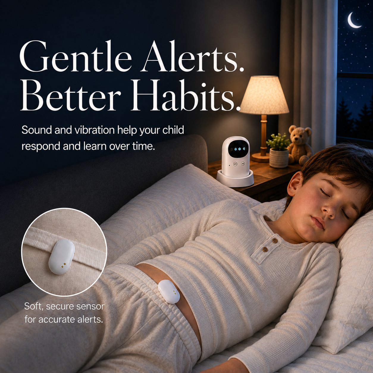 SleepGuard™ Wireless Bedwetting Alarm